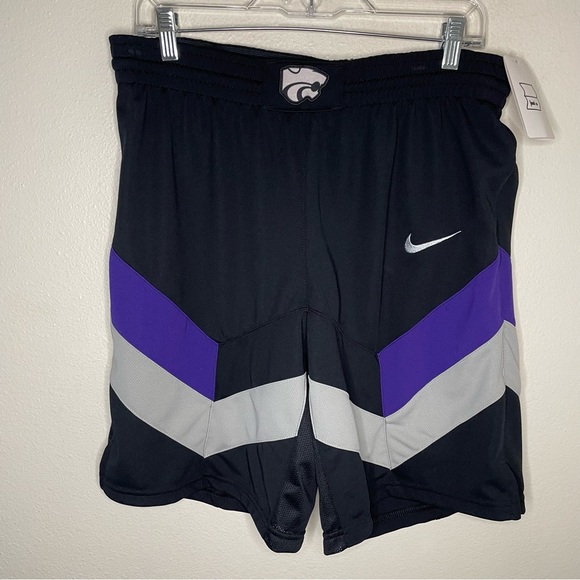 Nike Other - NWT Nike Team Kansas State Dri-Fit Elite Enforcer Authentic Basketball Shorts